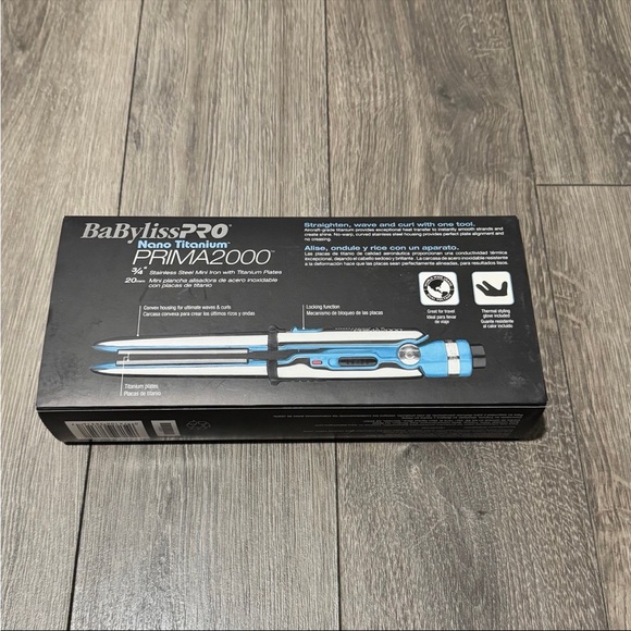 BaBylissPRO Nano Titanium Prima2000 Hair Iron
